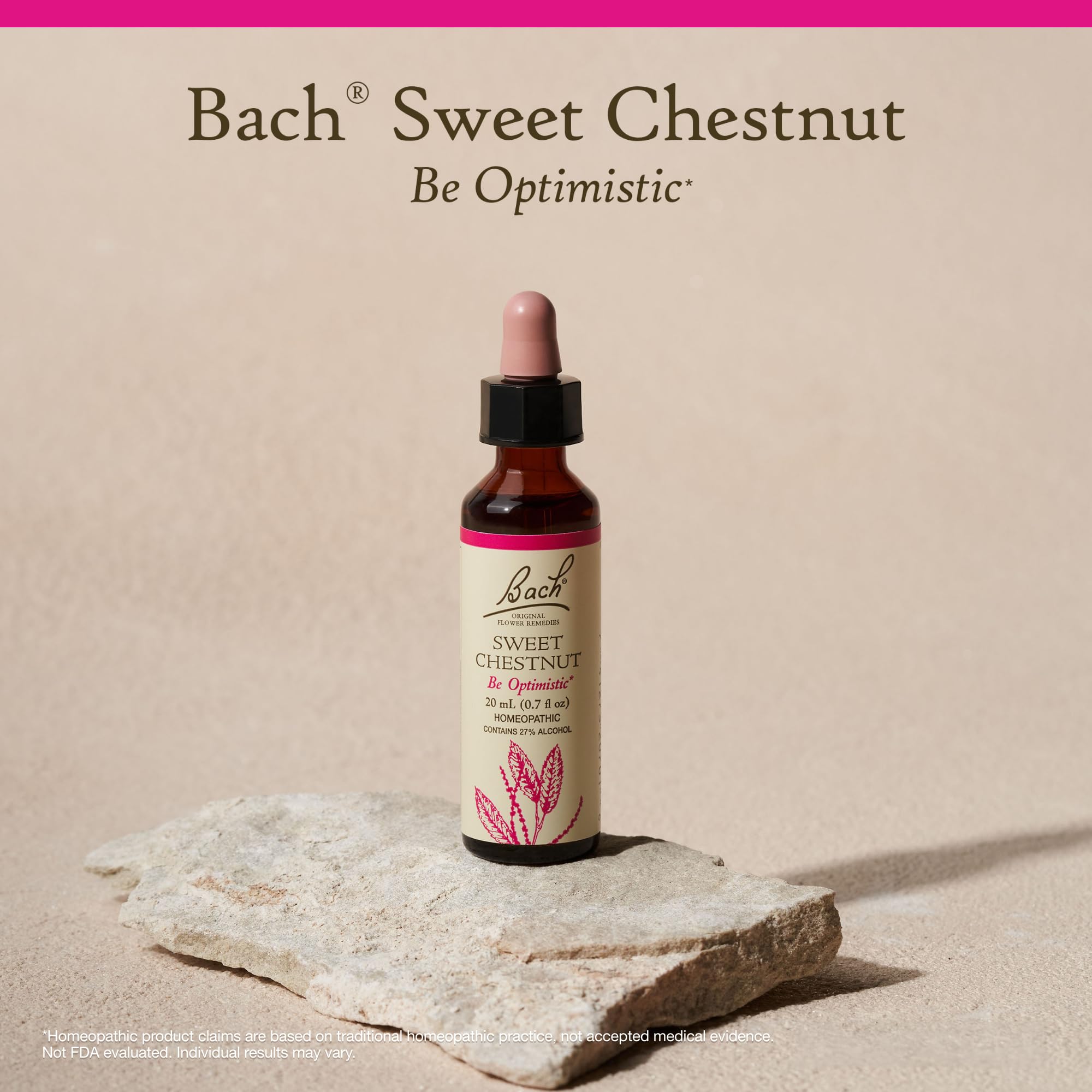 Bach Original Flower Remedies Sweet Chestnut - Be Optimistic (20mL Dropper)