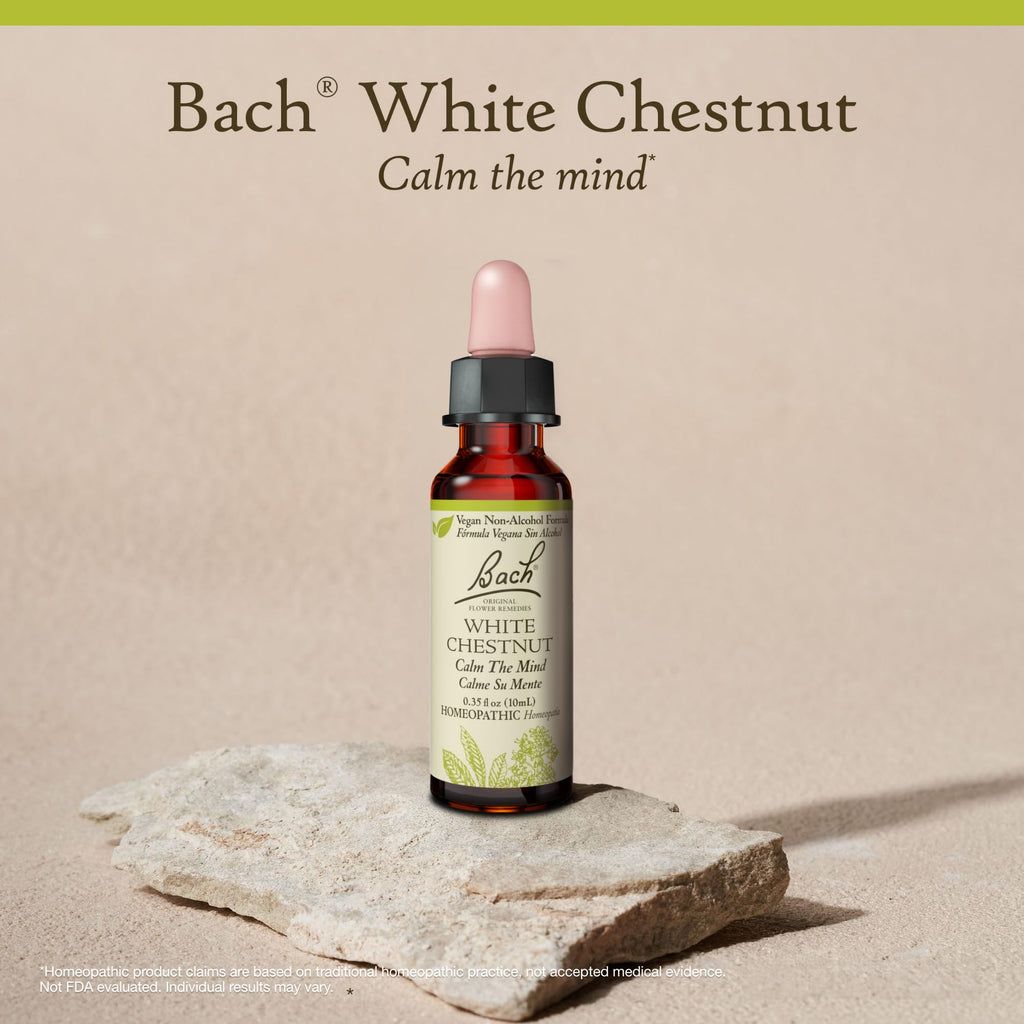 Bach White Chestnut (Non-Alcohol) – Calm The Mind | 10mL Dropper