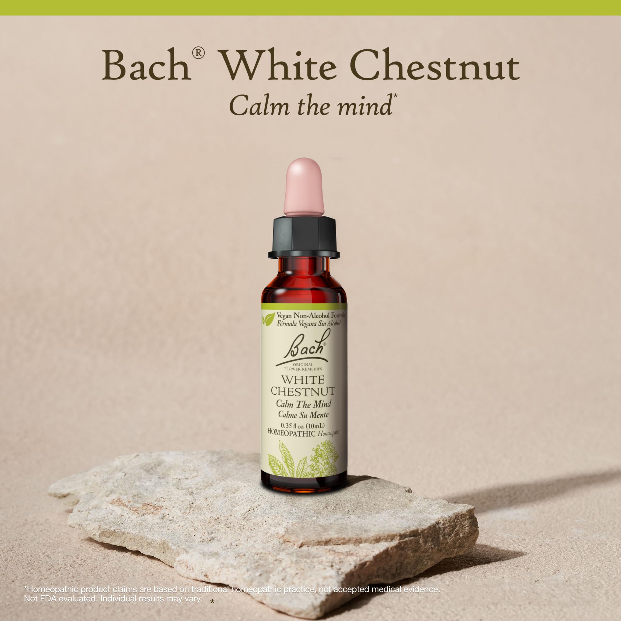 Bach White Chestnut (Non-Alcohol) – Calm The Mind | 10mL Dropper