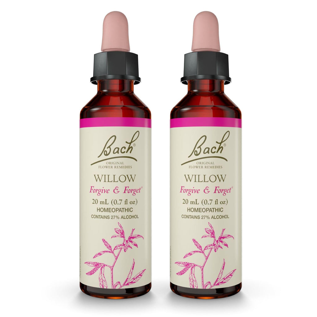 Bach Willow Original Flower Remedies 20mL Dropper – Pack of 2 | Emotional Balance