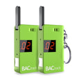BACtrack Keychain Breathalyzer Green (2 Pack) | Ultra-Portable Pocket Alcohol Tester
