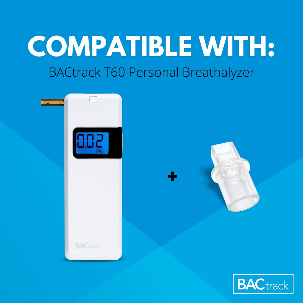 BACtrack Keychain Mouthpieces (20 Count) - Replacement for Keychain, Go, Vio & T60