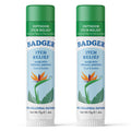 Badger Bug Bite Itch Relief Stick — Natural Anti-Itch for Bites, Poison Ivy & Rashes | 0.6 oz (2-Pack)