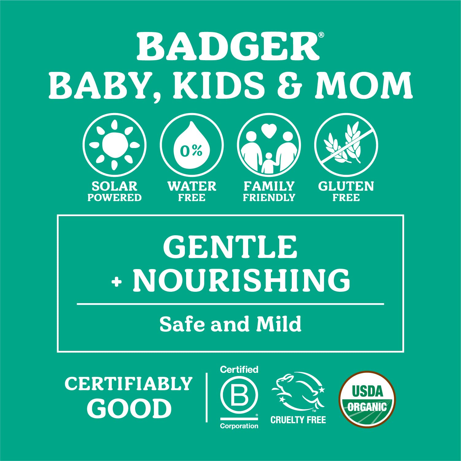 Badger Night Night Balm - 2 oz Tin | Organic Kids Sleep Aid & Bedtime Ritual