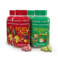 Balance of Nature Fruits & Veggies Supplements – Whole Fruit & Vegetable Capsules, 2 Sets (90/90)