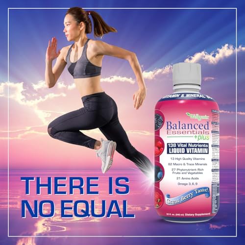 Wellgenix Balanced Essentials 2 Pack – Very Berry Liquid Vitamin 32 oz for Immune Support