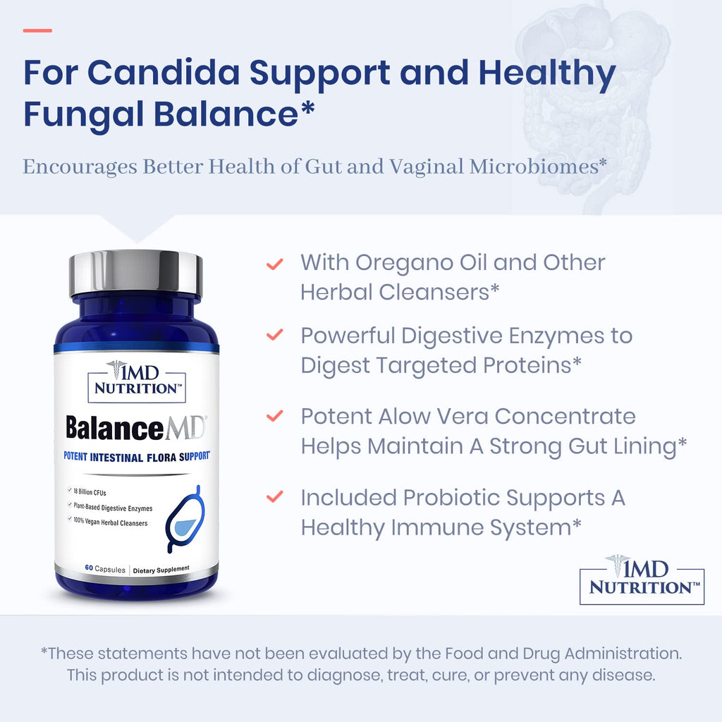 1MD BalanceMD Vaginal Probiotics – Oregano & Lactobacillus