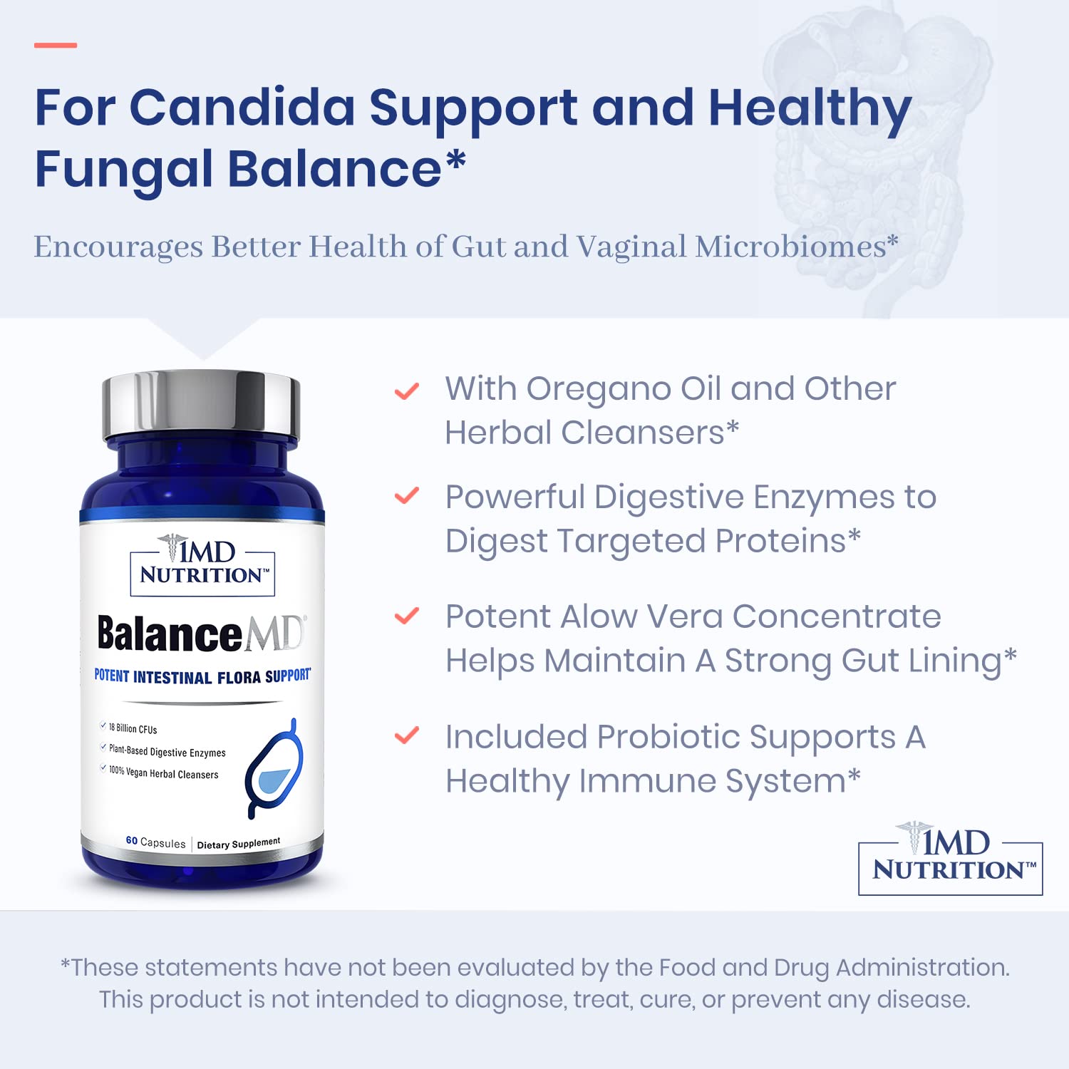 1MD BalanceMD Vaginal Probiotics – Oregano & Lactobacillus