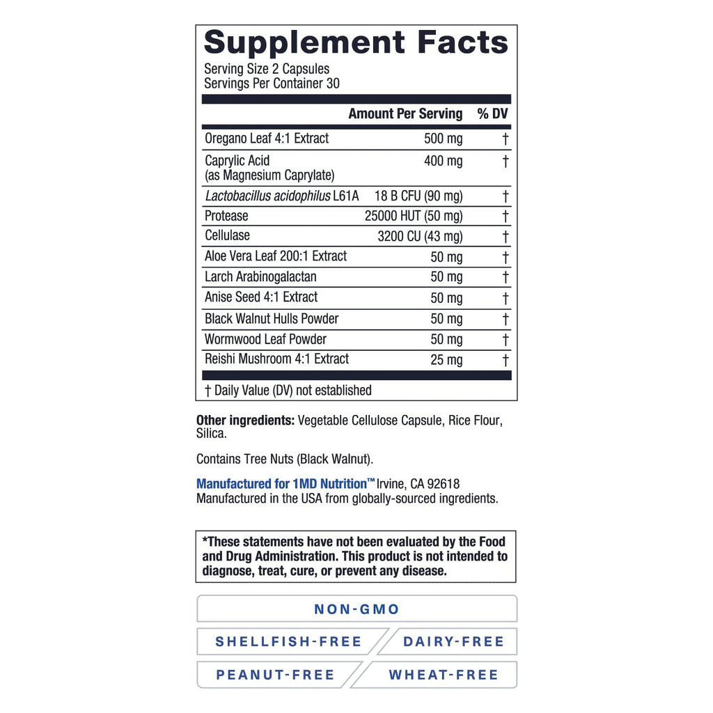 1MD BalanceMD Vaginal Probiotics – Oregano & Lactobacillus