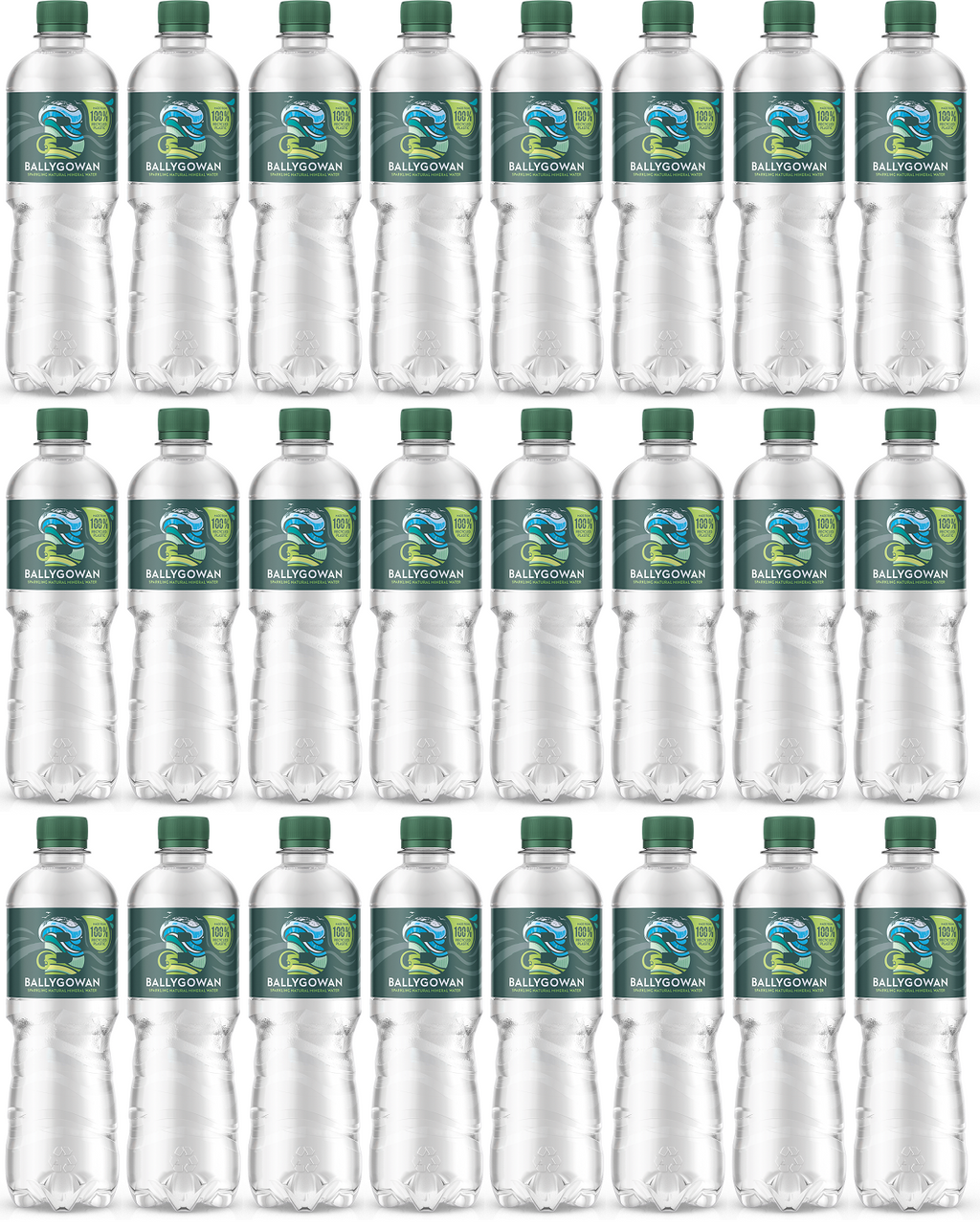 24 x Ballygowan Sparkling Natural Mineral Water 500Ml