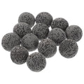 Baluue 20pcs Natural Volcanic Rock Diffuser Stones – 0.62in Grey for Home & Office