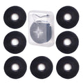 Bamboo Charcoal Dental Floss 8-Pack – Mint, 50M, Built-in Spool (Black)