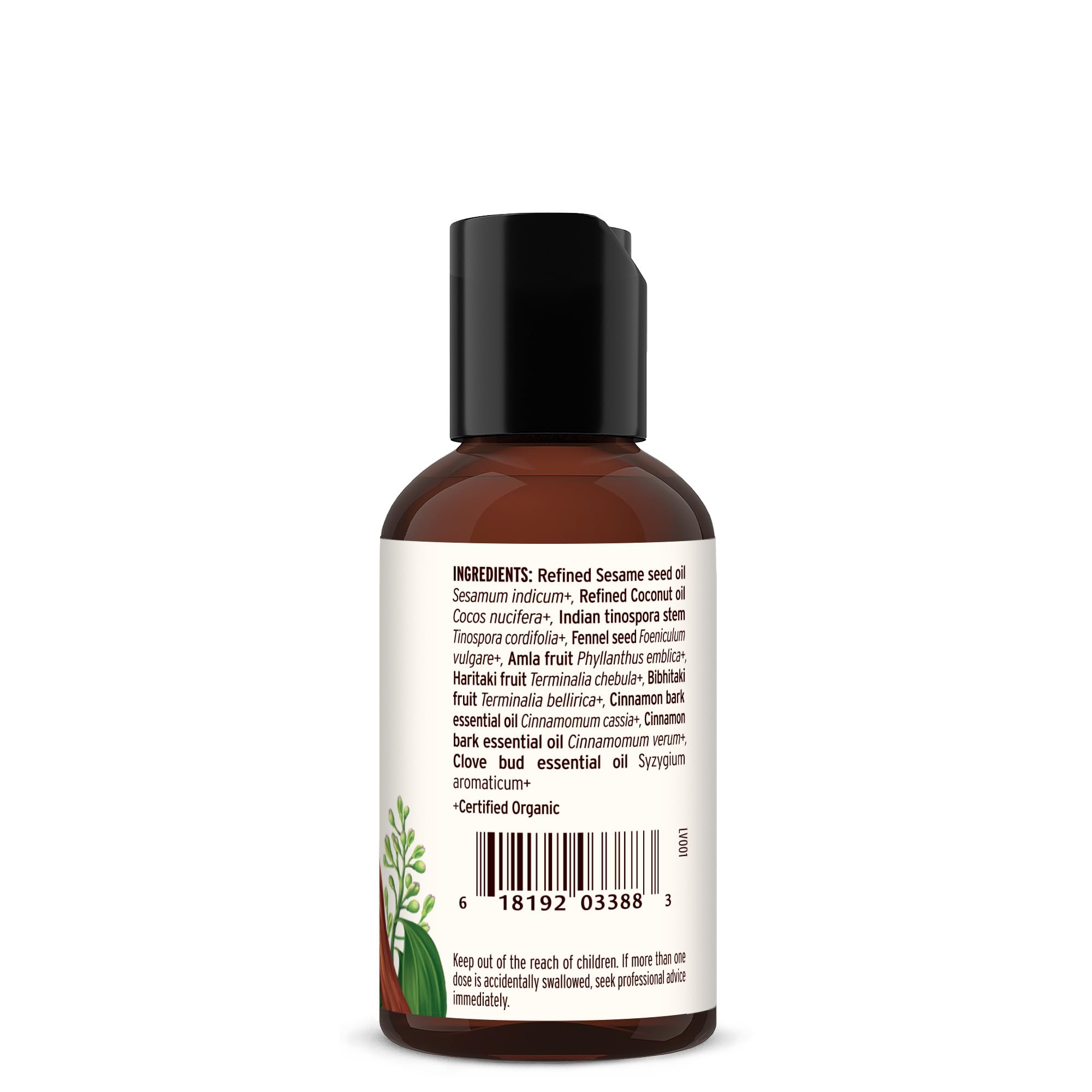 Banyan Botanicals Cinnamon Daily Swish – Organic Ayurvedic Oil Pulling Oil for Fresh Breath | 2 oz