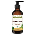 Banyan Botanicals Vata Massage Oil – Organic Ayurvedic Abhyanga Oil (8 oz)