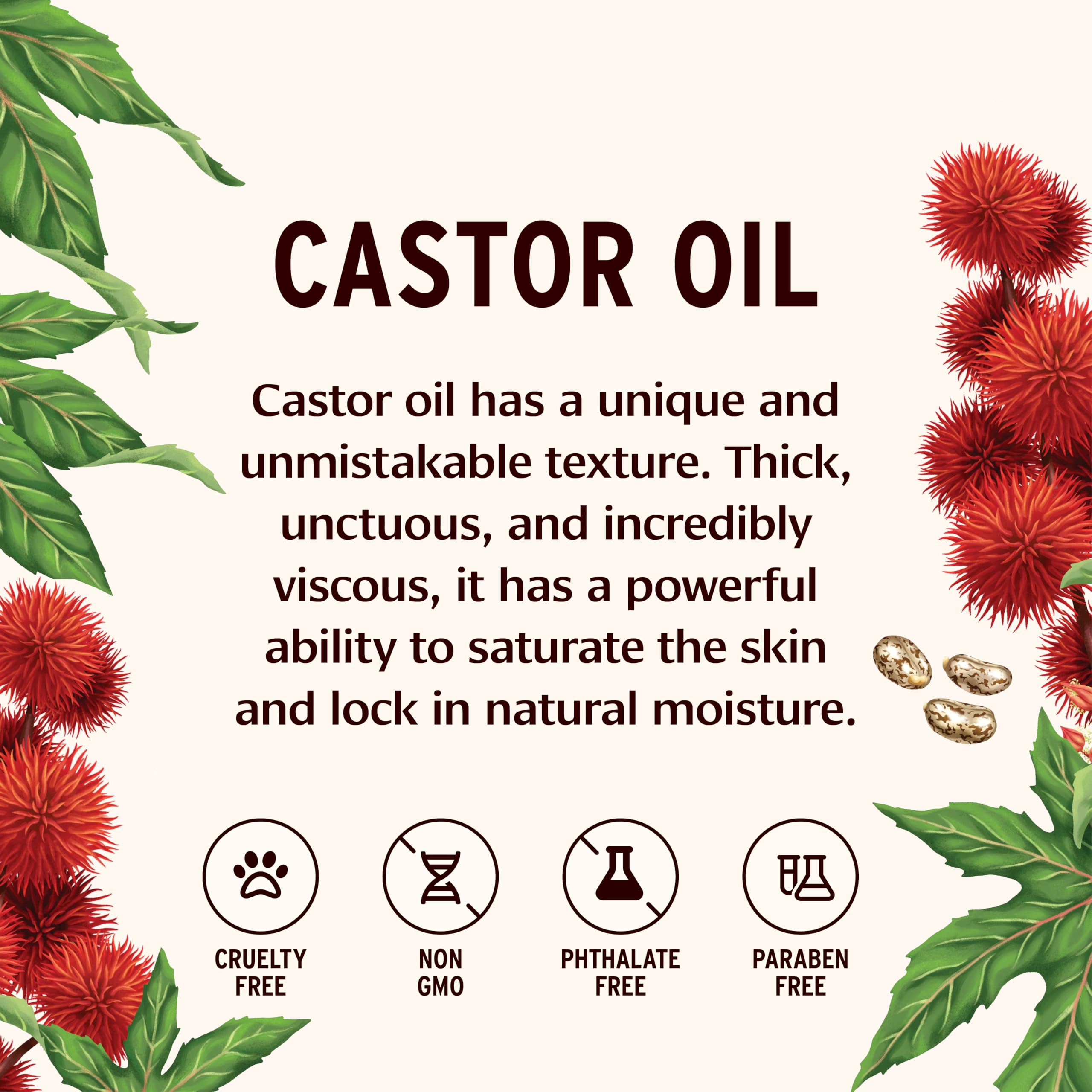 Banyan Botanicals Organic Castor Oil – 8 oz | Pure, Hexane-Free, Non-GMO, Vegan