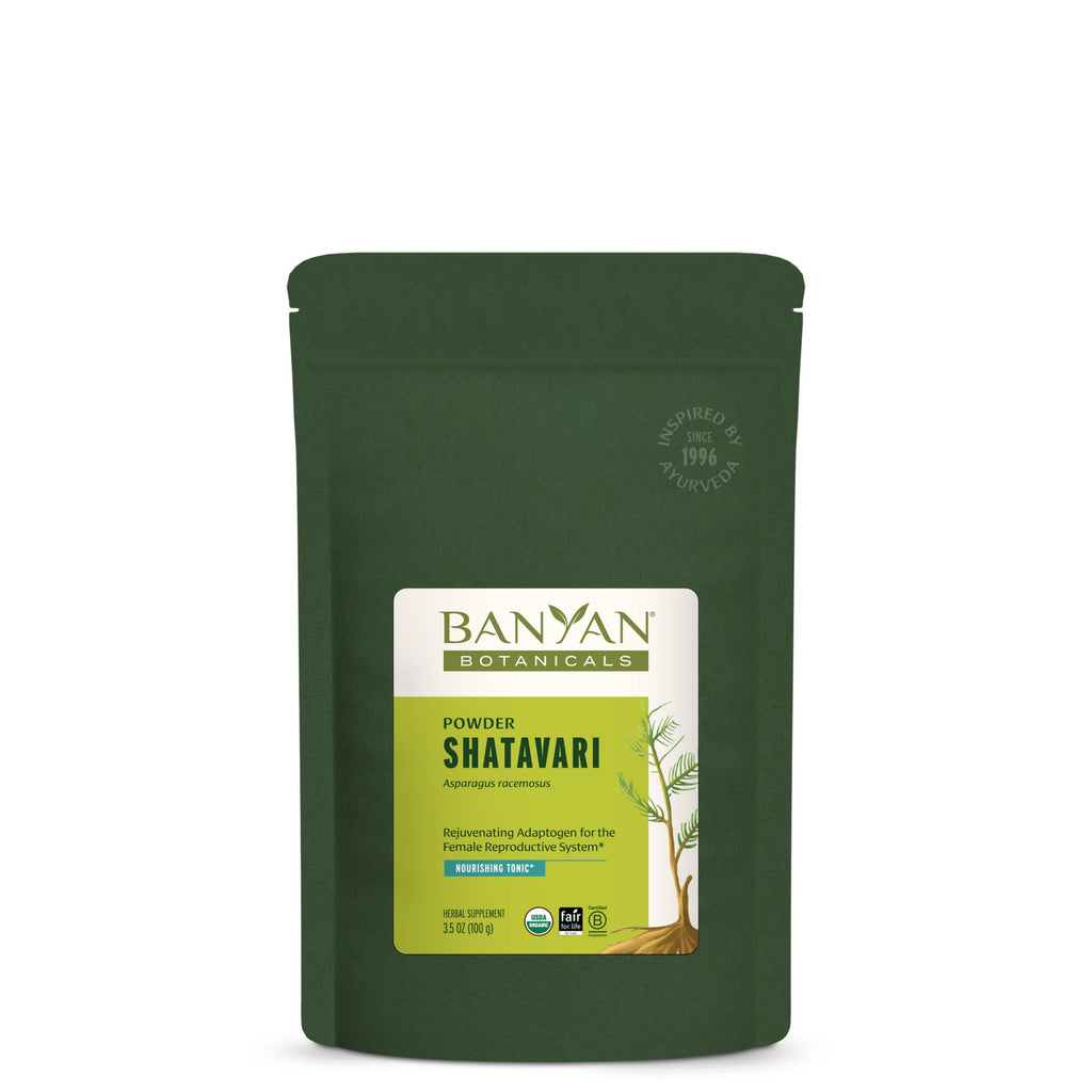 Banyan Botanicals Shatavari Powder – Organic Shatavari Root Powder | Adaptogen