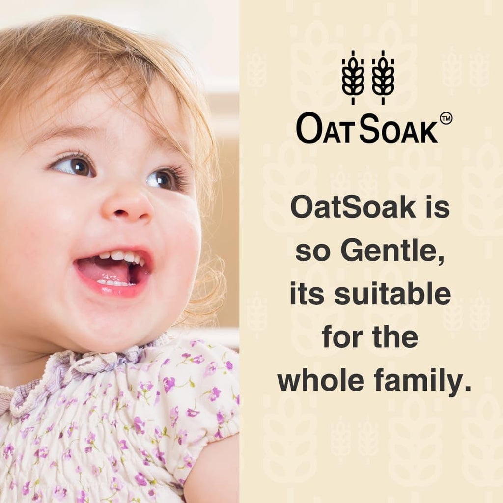 Bare Boutique OatSoak Colloidal Oatmeal Bath Additive – Fragrance Free, 100% Scottish Oats