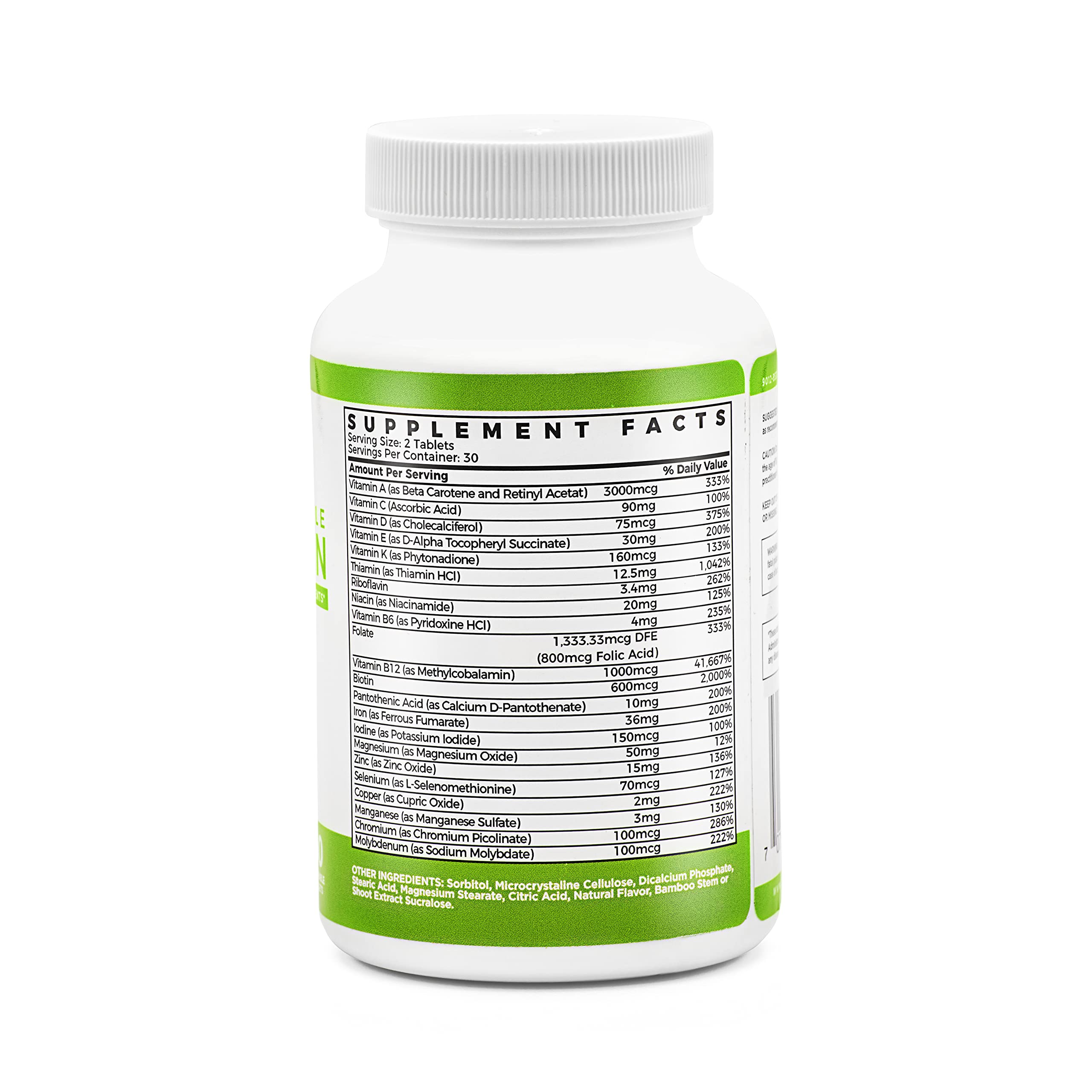 BariSlim Advanced Chewable Bariatric Multivitamin Tablets – Post-Bariatric Vitamin (Gastric Bypass & Sleeve) Orange | 60 Count