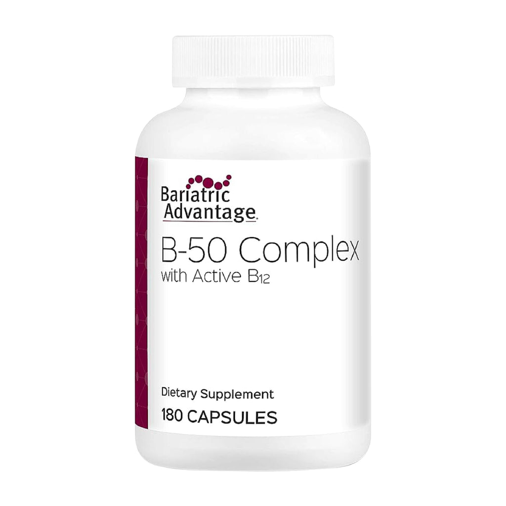Bariatric Advantage B-50 Complex with Active B12 – 180 Count