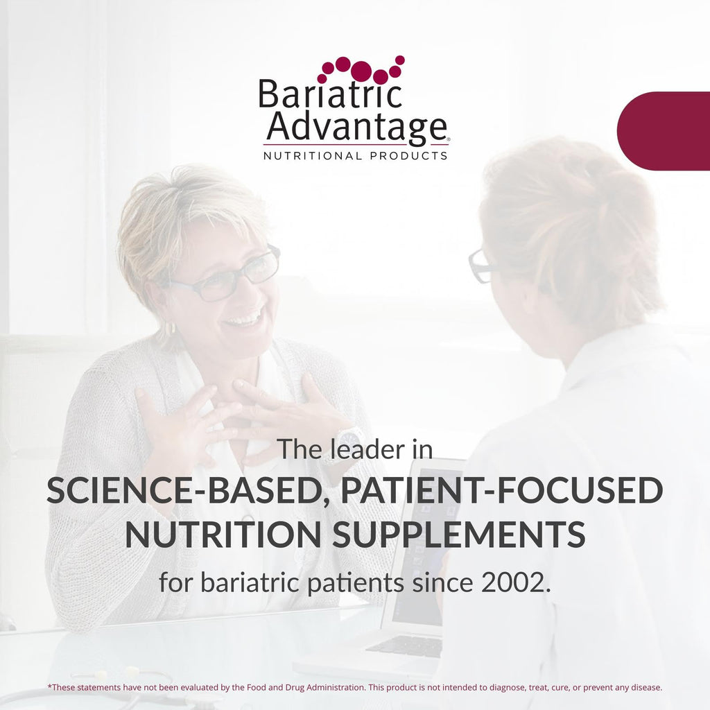 Bariatric Calcium Citrate 500mg Chewables with Vitamin D3 – 90 Count
