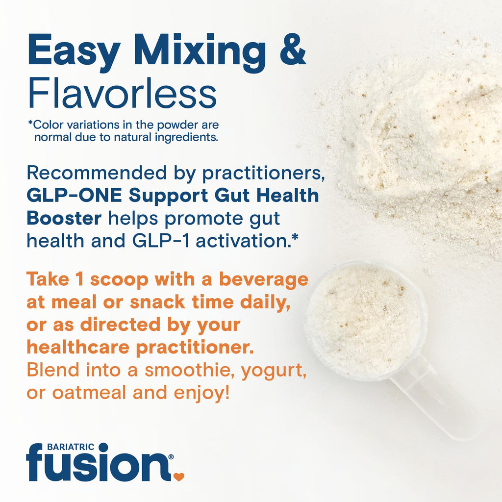 Bariatric Fusion GLP-1 Gut Health Booster - High Fiber Prebiotic Powder for Women & Men | 20 Servings
