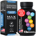 Bariatric Multivitamin with Iron for Post Bariatric Surgery – One a Day, 30 Capsules | Gluten-Free, Non-GMO