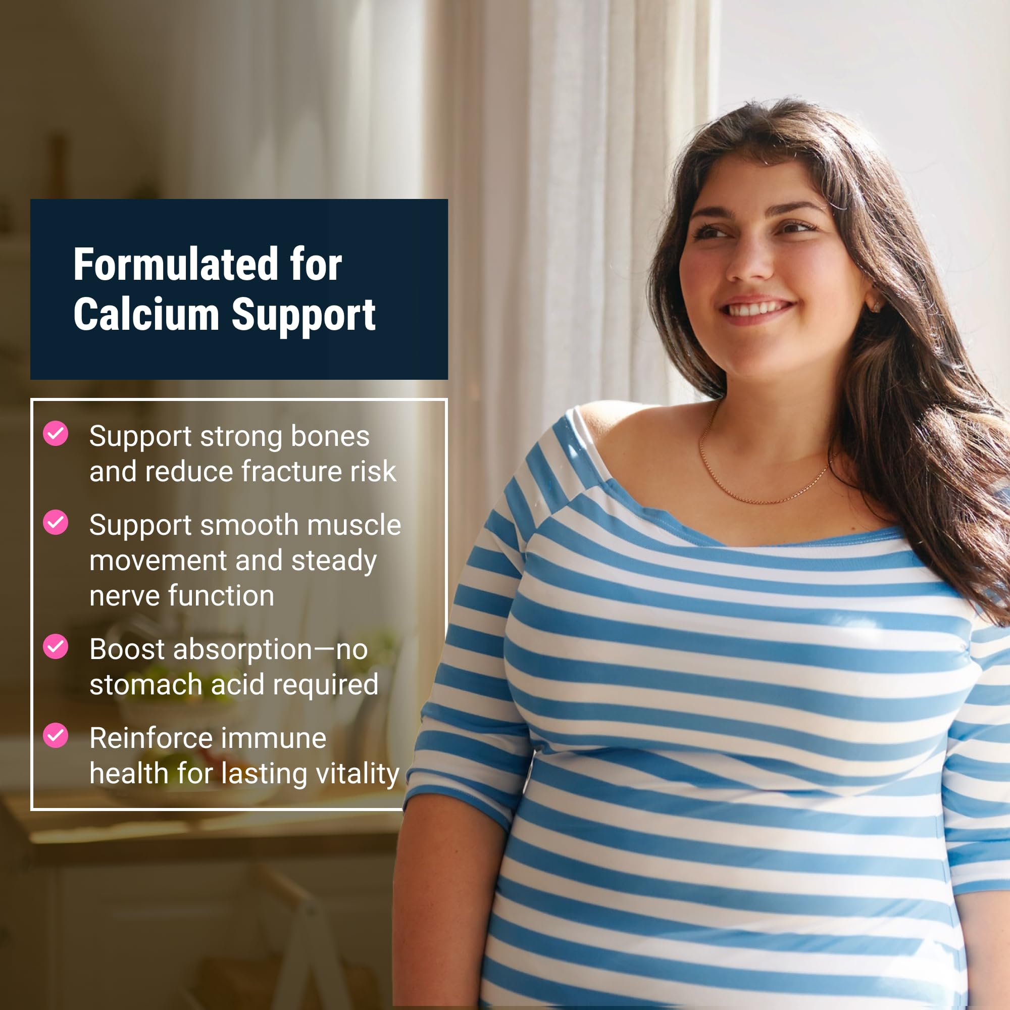 BariatricPal Easy Swallow Calcium Citrate 600mg + D3 | 30-Day Supply