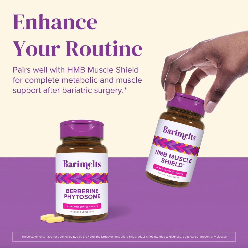 BariMelts Berberine Phytosome 550mg – 4x Absorption, Supports Metabolism & Blood Sugar