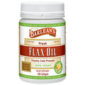 Barlean's Vegan Flaxseed Oil Softgels — 1650 mg ALA, Cold-Pressed, 100 Count