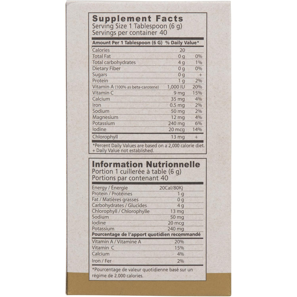 BARLEYGREEN Dr. Hagiwara's Original Premium with Kelp – Organic Barley Grass Juice Powder, 8.5 oz (240 g), 40 Servings