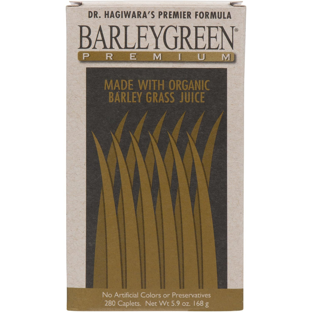 BARLEYGREEN Dr. Hagiwara's Original Premium with Kelp – Organic Barley Grass Juice Powder, 8.5 oz (240 g), 40 Servings