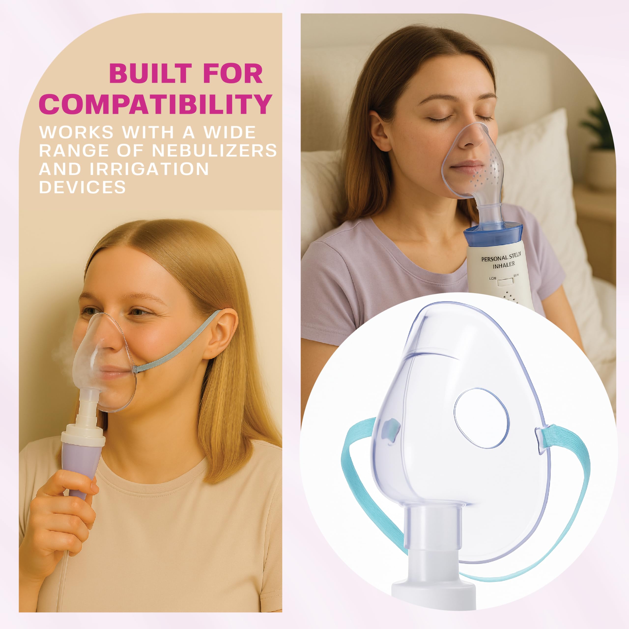 BASE LABORATORIES 7% Saline Solution for Nebulizer — 50 Vials, 5ml Unit Dose | Inhalation & Nasal Irrigation