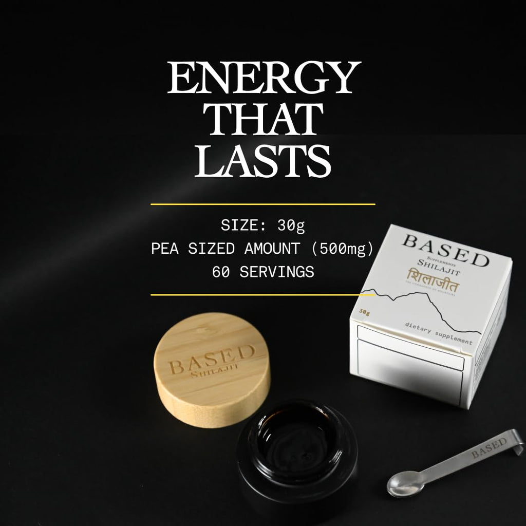 Based Shilajit Resin – Pure Shilajit, Max Potency & Immune Support