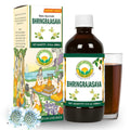 BASIC AYURVEDA Bhringrajasava Drink | 16.23 Fl Oz (480ml) | Natural Ayurvedic Syrup | for Healthy Hair & Immune System