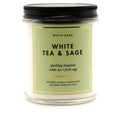 White Tea & Sage 7 oz White Barn 1-Wick Candle with Essential Oils | Bath & Body Works