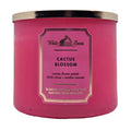 Bath & Body Works White Barn 3-Wick Candle with Essential Oils - 14.5 oz - New Core Scents (Cactus Blossom)