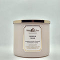 Bath & Body Works White Barn 3-Wick Candle with Essential Oils - Vanilla Bean, 14.5 oz | New Core Scents