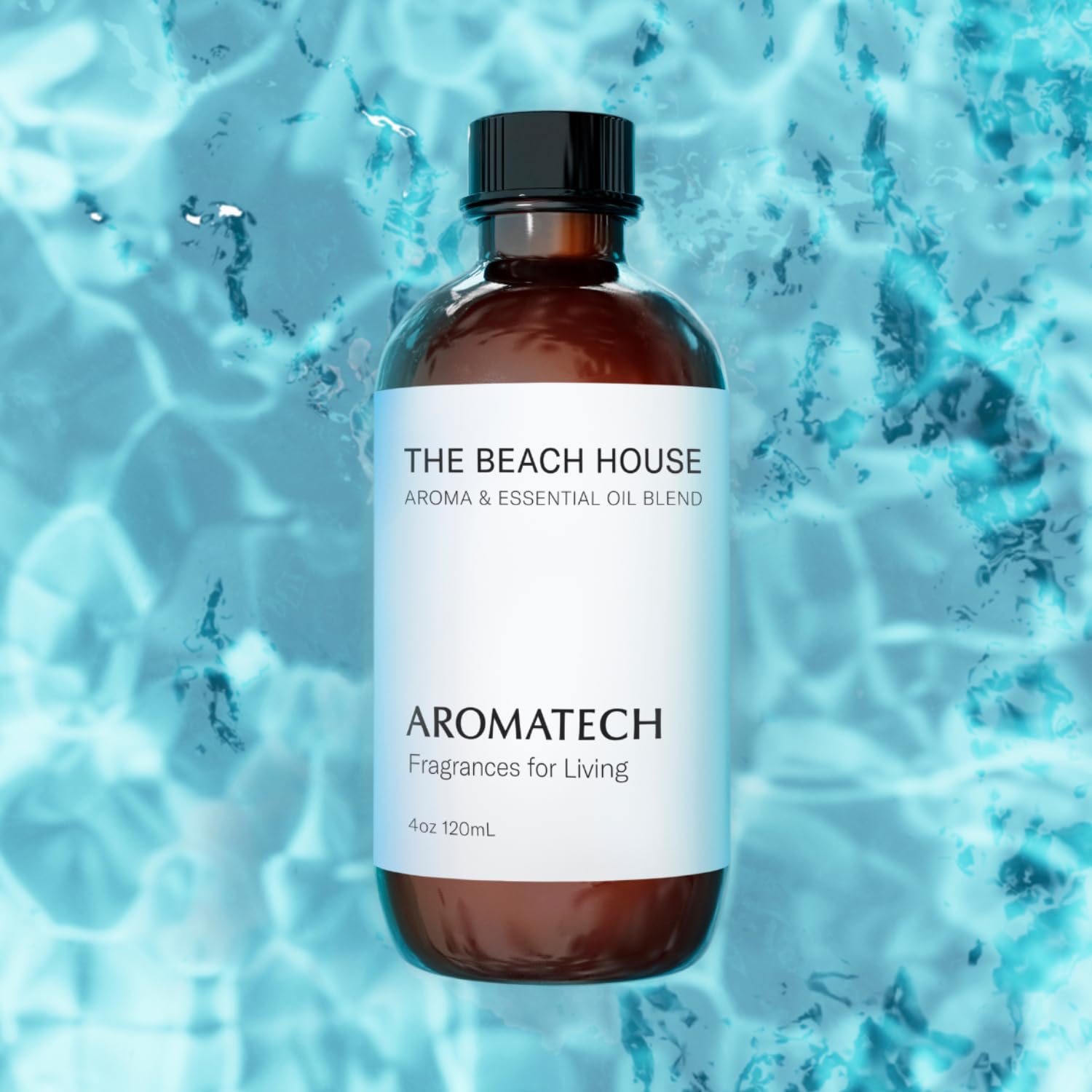 AromaTech The Beach House – Luxury Hotel Inspired Essential Oil Blend (16 oz / 500 mL)