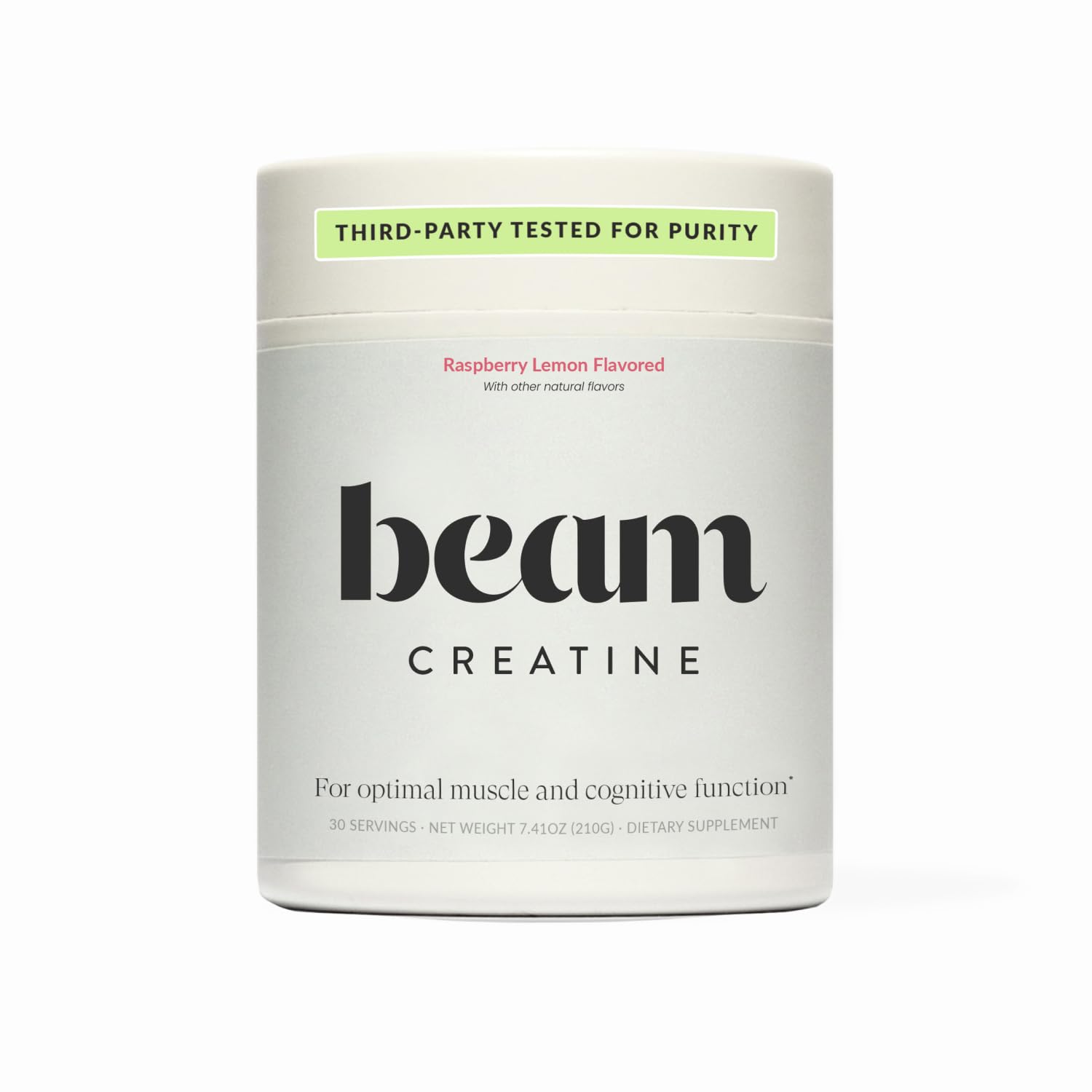 Beam Creatine Powder – Third-Party Tested, Micronized Creatine Monohydrate