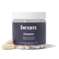 Beam Dream Sleep Capsules – Natural Sleep Aid with Magnesium, Melatonin & L-Theanine | 30 Servings