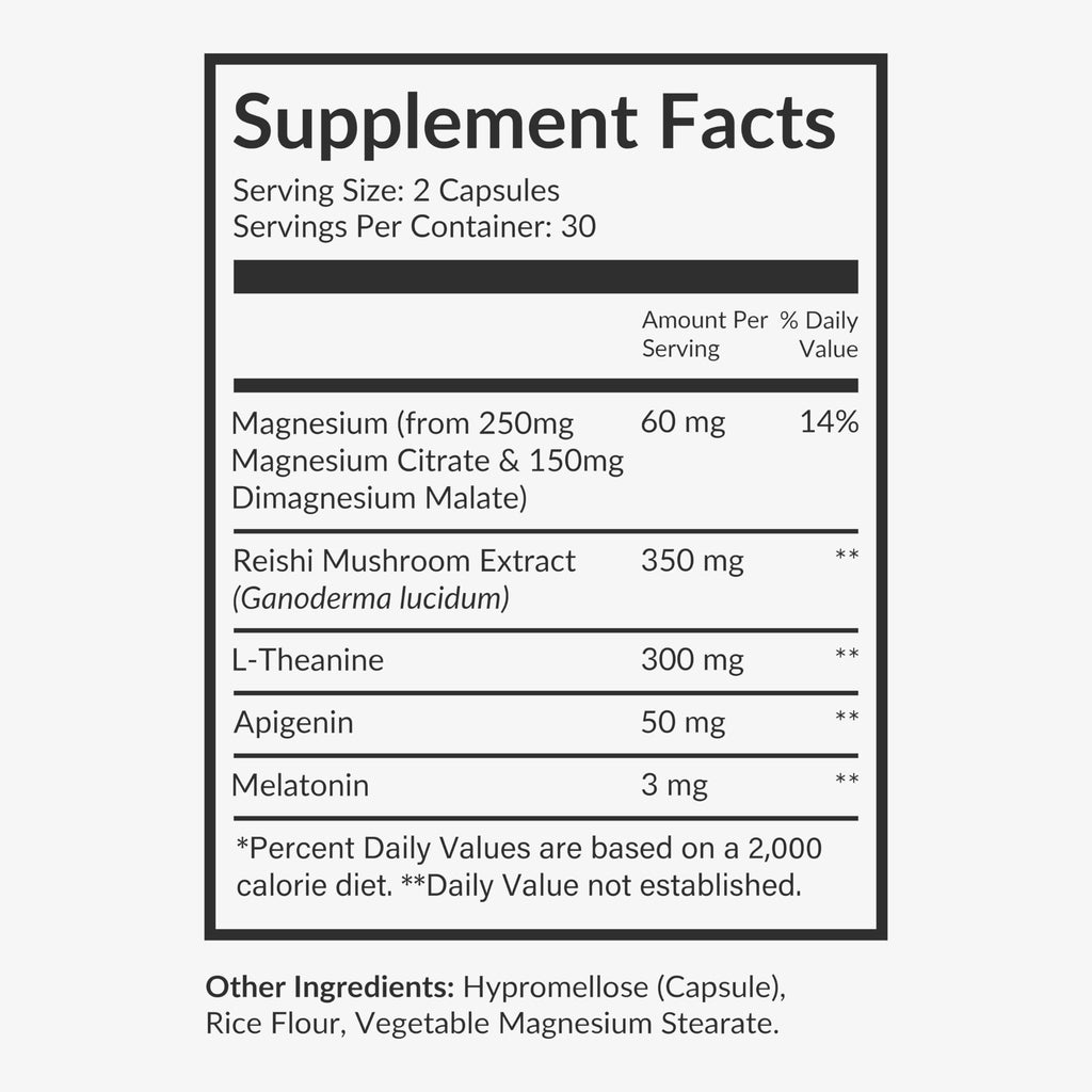 Beam Dream Sleep Capsules – Natural Sleep Aid with Magnesium, Melatonin & L-Theanine | 30 Servings