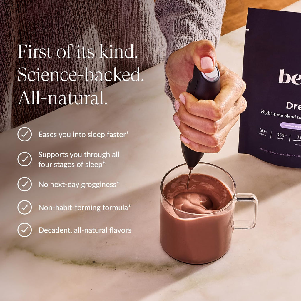 Beam Dream Sleep Powder – L-Theanine, Apigenin, Reishi & Magnesium | 30 Servings | Non-GMO