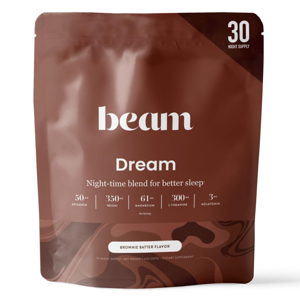 Beam Dream Sleep Powder – L-Theanine, Apigenin & Magnesium for Calm Sleep