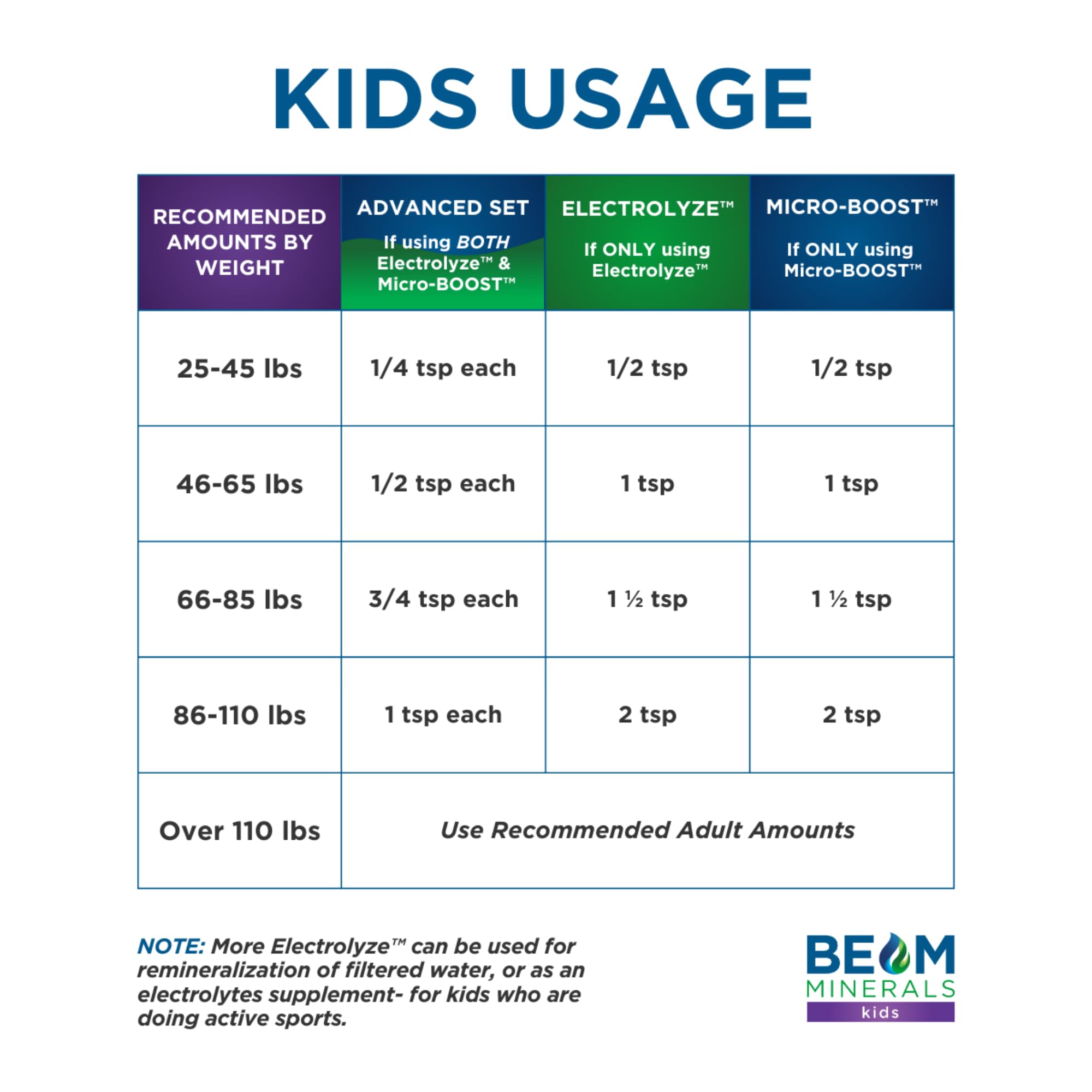 BEAM Minerals Micro-Boost & Electrolyze – Bioavailable Electrolyte & Micronutrient Set