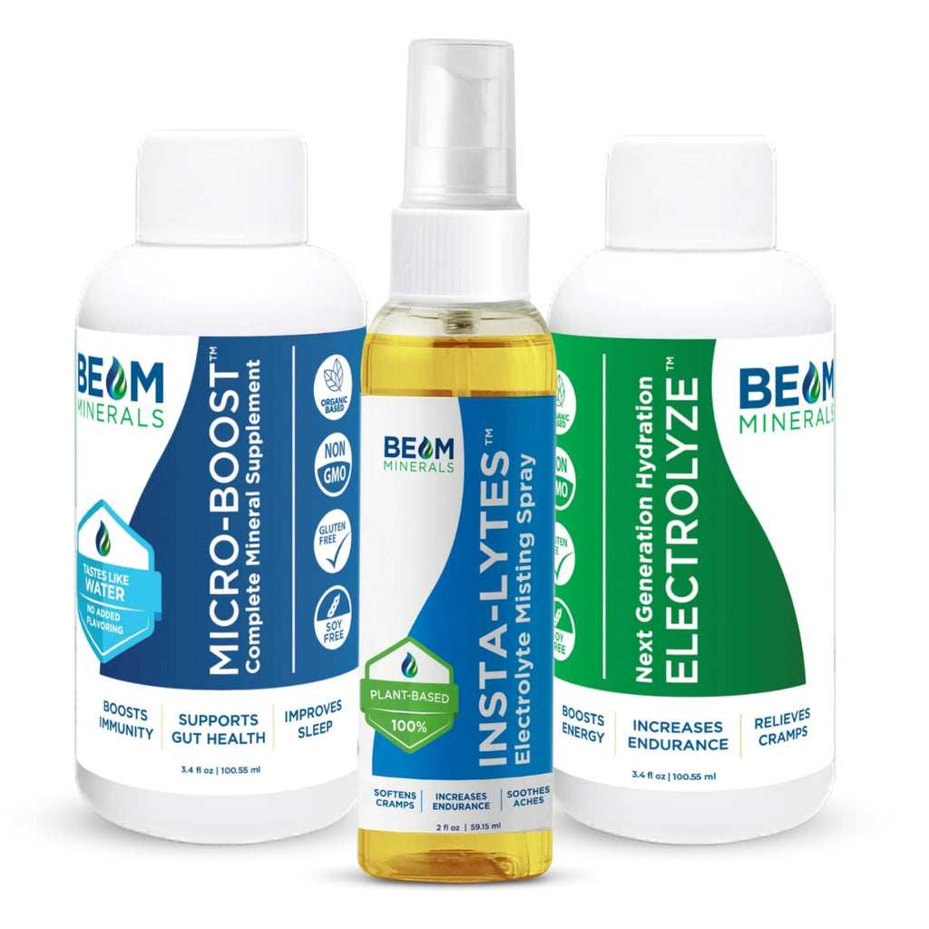 BEAM MINERALS Travel Pack: On-The-Go Electrolyte & Micronutrient Support