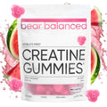 Bear Balanced Creatine Gummies with Creapure Monohydrate, L-Theanine & B12 – Focus, Energy & Strength (Vegan, Sugar-Free, Low-Calorie)