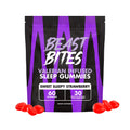 Beast Bites - Valerian Infused Sleep & Nighttime Recovery Gummies - NSF Certified for Sport - 30 Servings