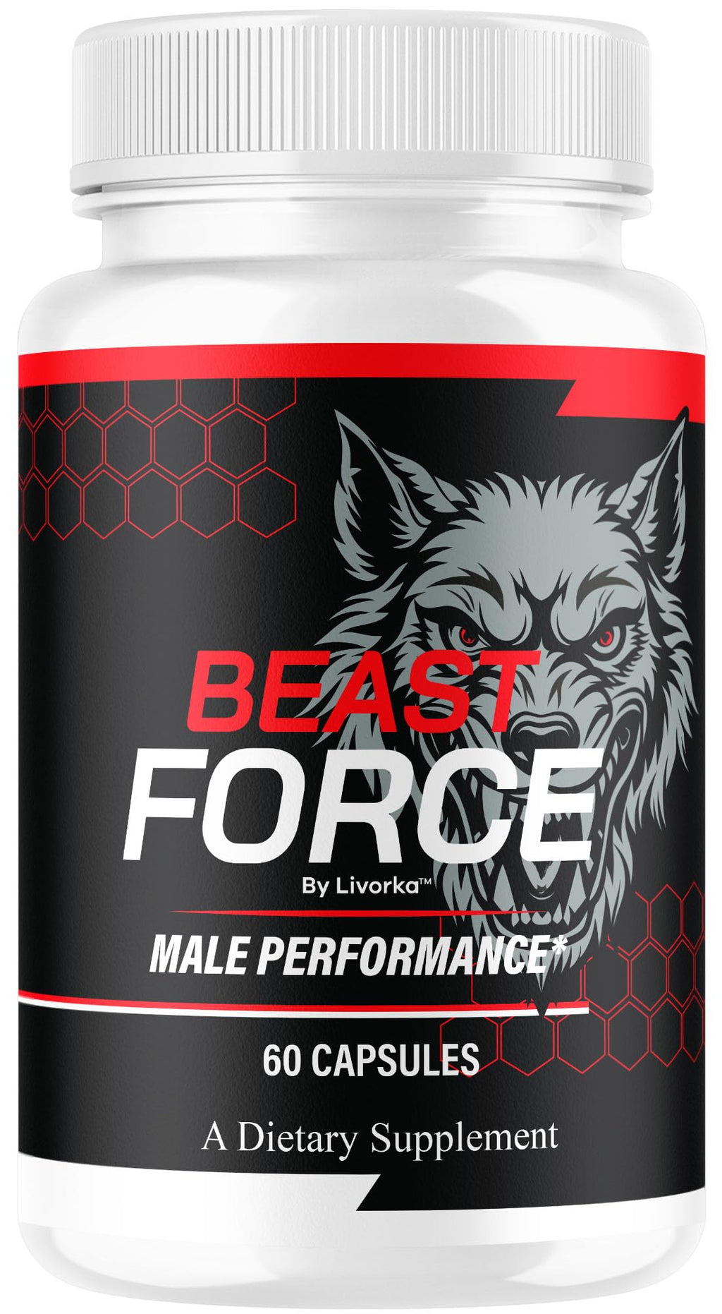 Beast Force for Men Pills – Official BeastForce Capsules | Premium All-Natural, 60 Count