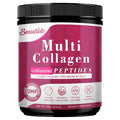 Beautide Multi Collagen Peptides Powder for Women - Unflavored, Keto & Sugar-Free, 35 Servings