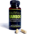 Beautifully Bamboo Ultra Vitamin for Hair, Skin & Nails | Bamboo Silica, Biotin (60 capsules)